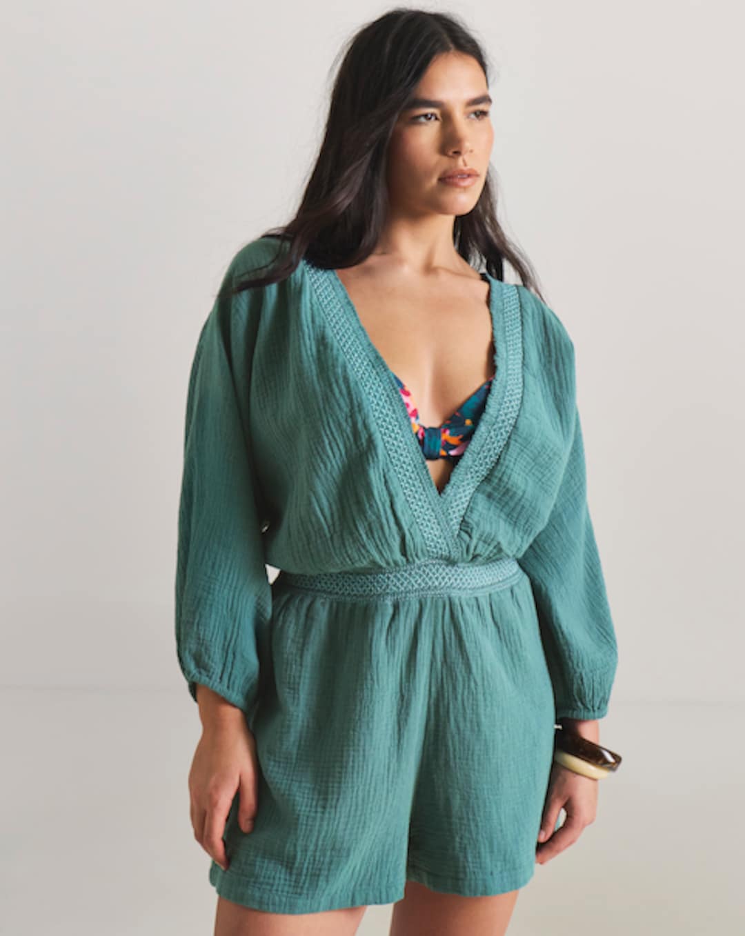 Value Wrap Over Beach Dress