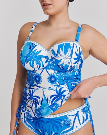 Figleaves Frida Underwired Bandeau Tankini Top