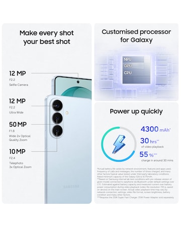 Samsung Galaxy S26 512GB - Sky Blue