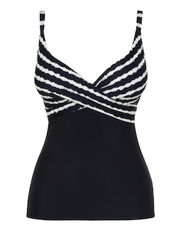 La Blanca | Swim | Island Goddess One Shoulder Keyhole Tankini Top