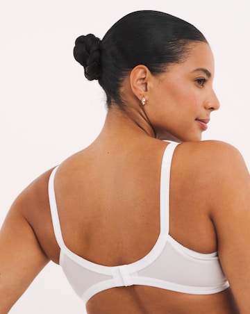 Pretty Secrets (3 Pack) Full Cup Non Wired Bras (B-E Black/White/Almond