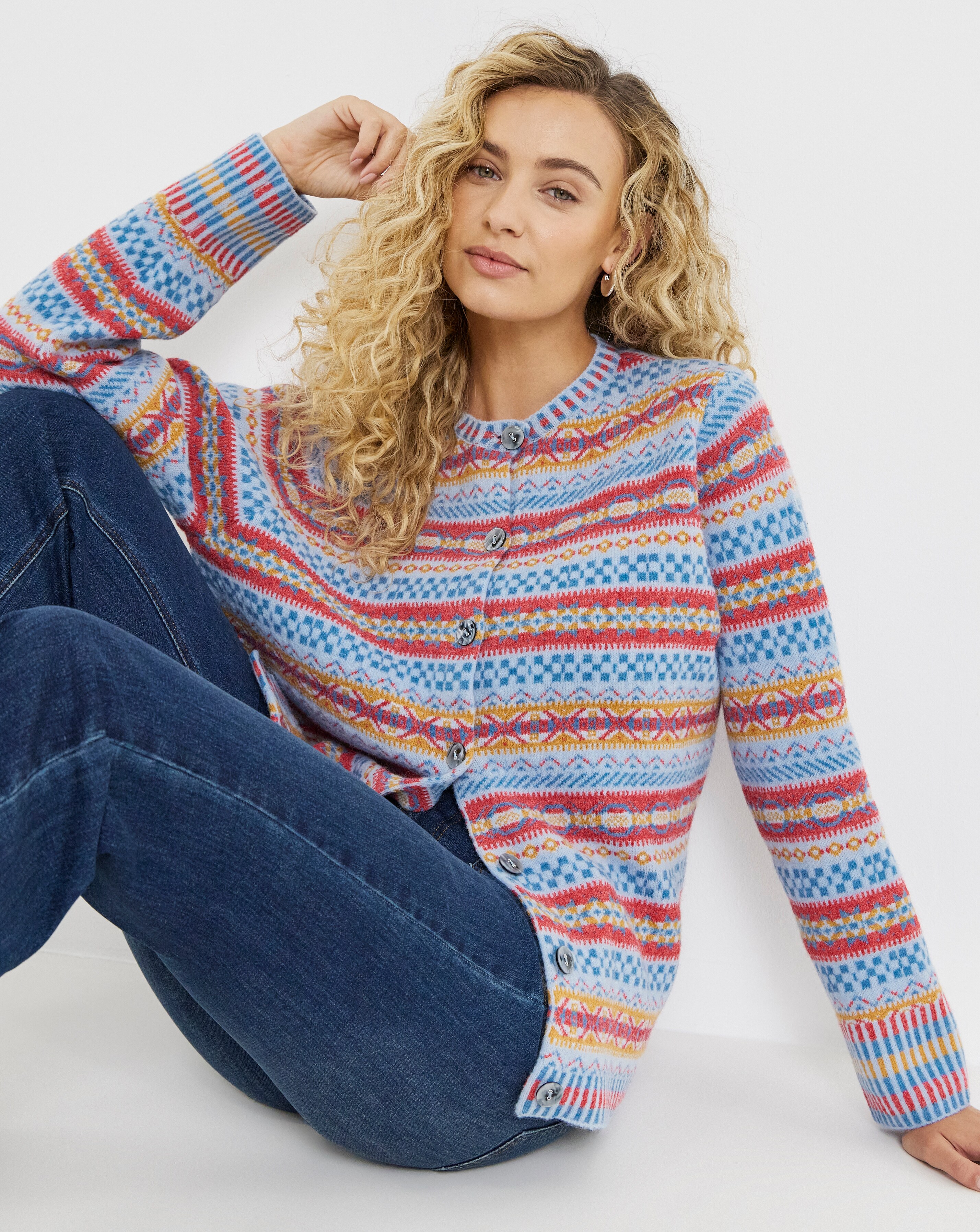 Joe Browns Bonnie Fairisle Cardigan