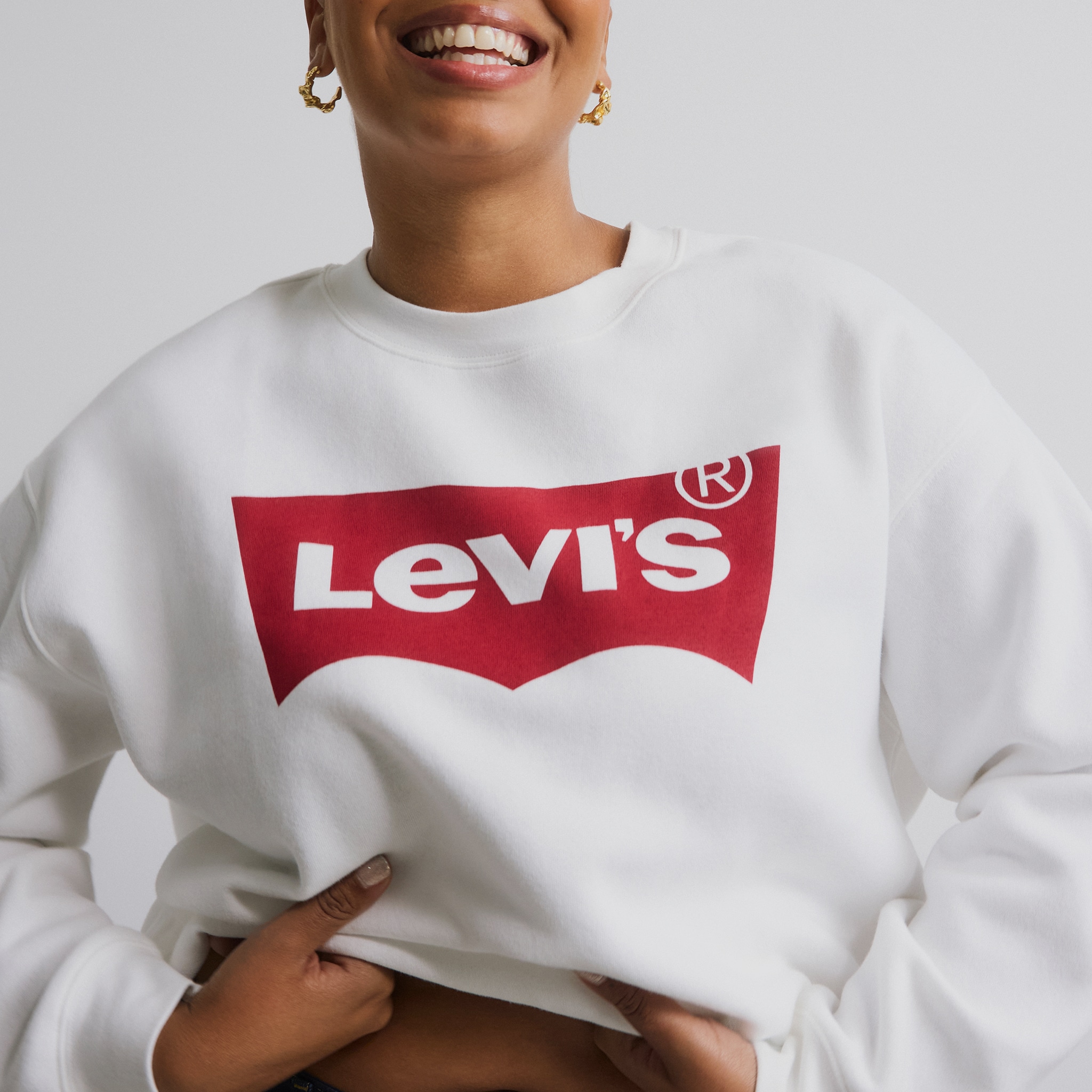 Levi's logo sweatshirt
