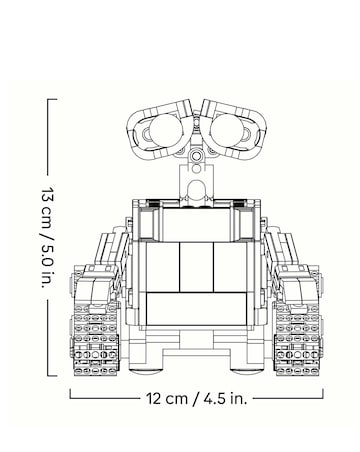 LEGO Disney WALL-E and EVE