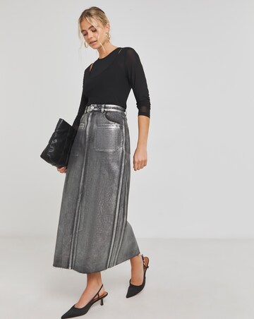 Black 2 In 1 Tank Long Sleeve Top