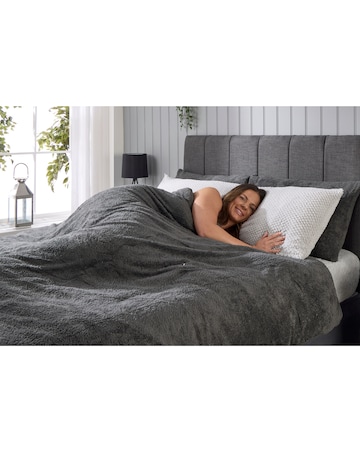 Waffle Fleece Bolster Cushion