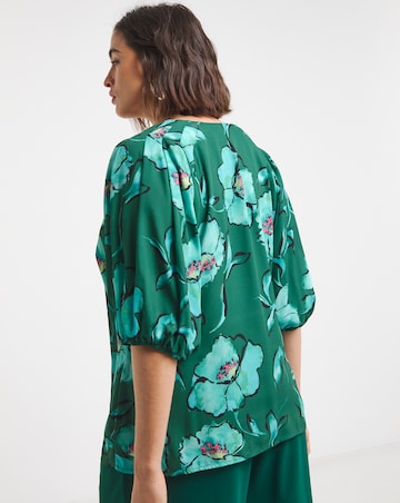 Joanna Hope Puff Sleeve Blouse