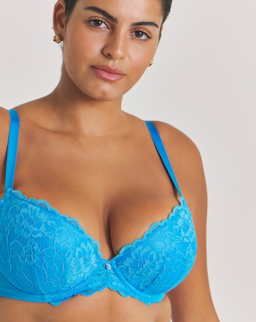 Ann Summers Sexy Lace Planet Plunge Bra Aqua