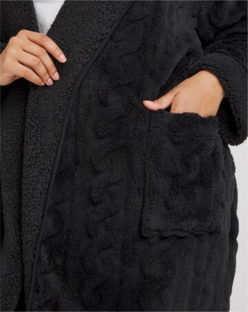 Pretty Secrets Oversized Fleece Lounge Cardigan