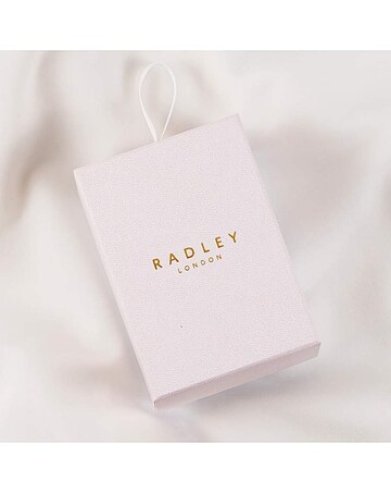 Radley Branded Ladies Dove Grey Leather Strap Watch