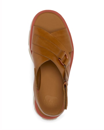 Sorel Leather Rein Crisscross Sandal