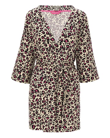 Oasis Lounge Animal Print Robe
