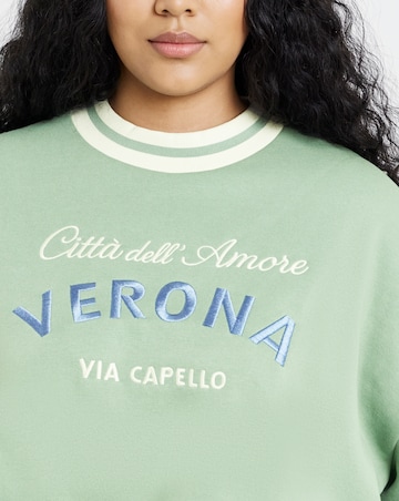 Verona Sweatshirt With Sporty Trim