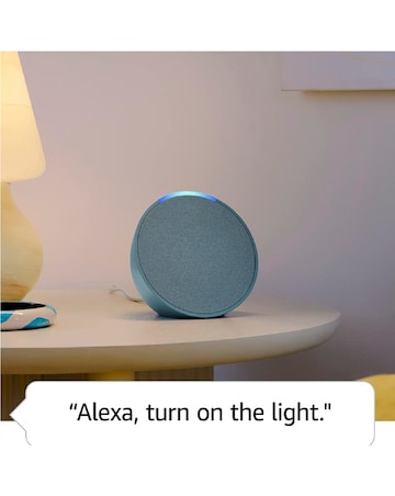 Amazon Echo Pop Smart Speaker with Ring Video Doorbell