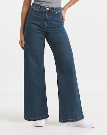 Vintage Blue 24/7 Stretch Wide Leg Jeans