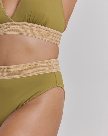 Elastic Detail Bikini Set