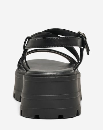 Only Mercery Chunky Sandals with Adjustable Buckle Standard Fit