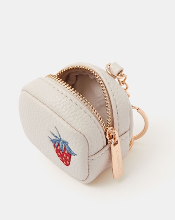 Accessorize Strawberry AirPod Case Keyring