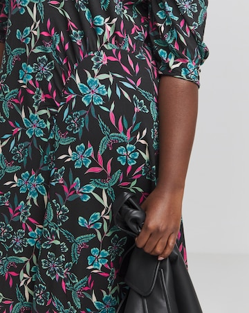 Joe Browns Perfectly Pleasing Floral Jersey Midaxi Dress | Simply Be