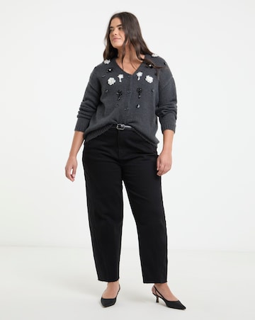 Simply Be Embellished Party Cardigan