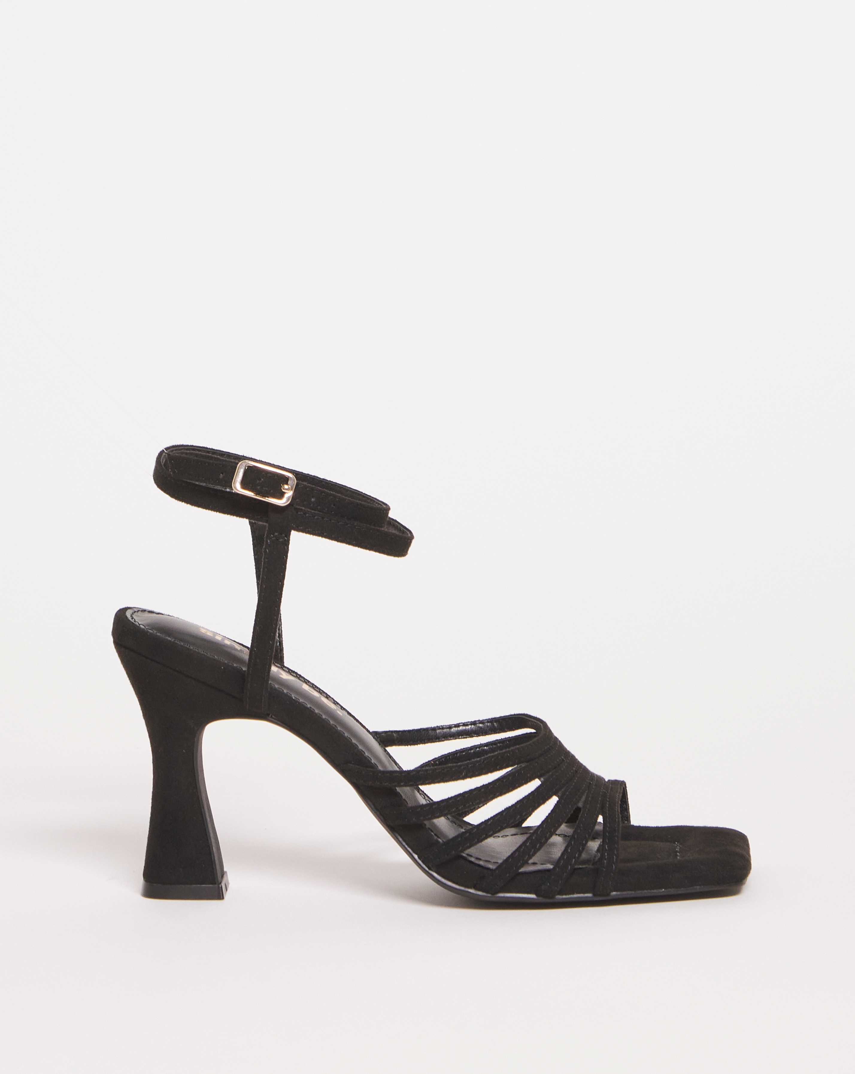 Wide fit store caged sandals