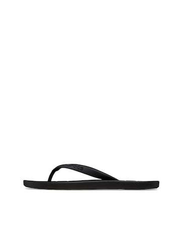 Crocs Black Classic Toe Post Sandals -Standard Fit (D)