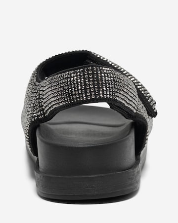 Only Minnie Glitter Sandals With Adjustable Straps Standard Fit