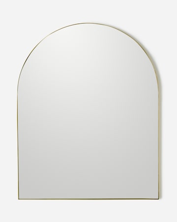 Gold Metal Frame Wall Mirror