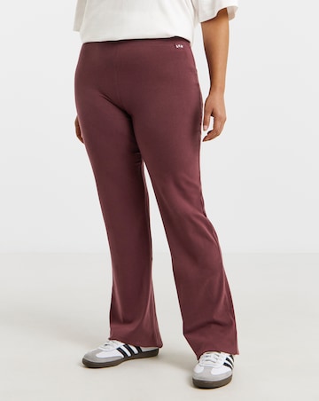 Gym King Plush Jersey Flared Legging