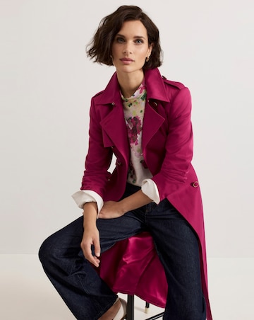 Phase Eight Winnie Border Floral Blouse