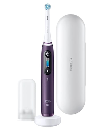 Oral-B iO8 Violet Electric Toothbrush with Travel Case