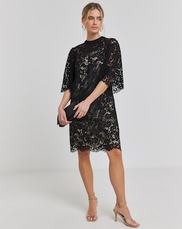 Joanna Hope Lace Swing Dress