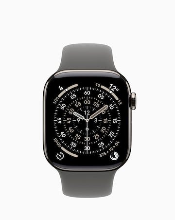 Apple Watch Series 11 GPS + Cellular 46mm - Stone Grey Sport Band - M/L