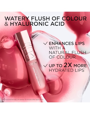 LOreal Paris Hyaluron Tint Lip Stain Serum 21 Bordeaux Please