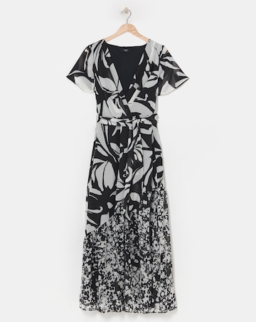 Joanna Hope Maxi Tie Waist Dress