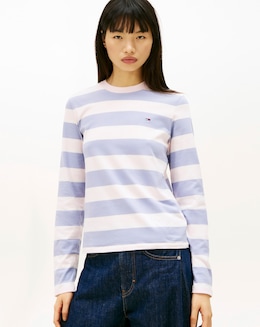 Tommy Jeans Flag Jerse Long Sleeve T-Shirt