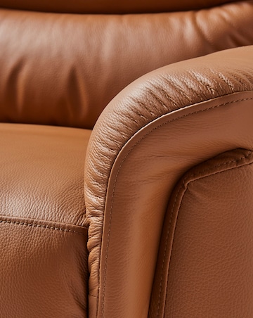 Dunne Faux Leather Power Recliner Chair