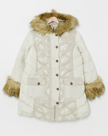 Joe Browns Fur Trim Puffer Coat
