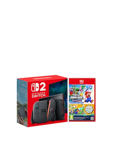 Nintendo Switch 2 Console + Super Mario Bros. Wonder bundle