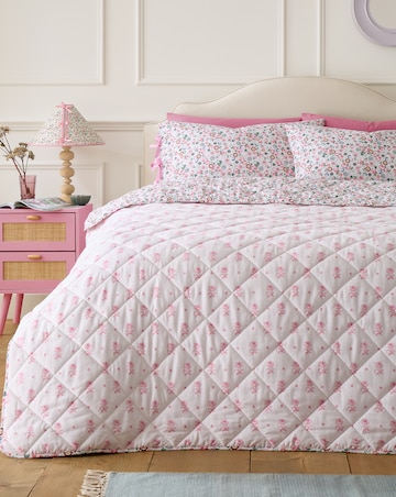Cath Kidston Pearly Queen Ditsy 100% Cotton Bedspread