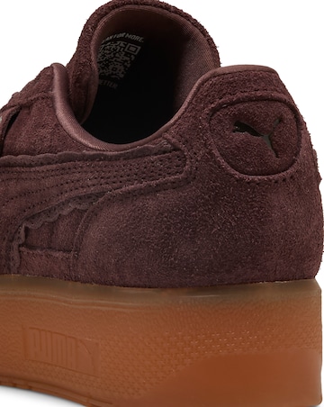 PUMA Palermo Elevata Bow Suede Trainers