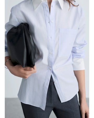 Mango Cotton Blend Hamburg Shirt