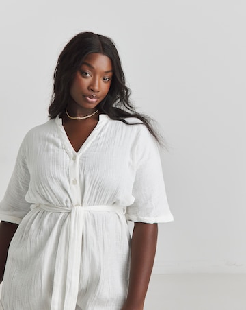 Cotton Beach Playsuit