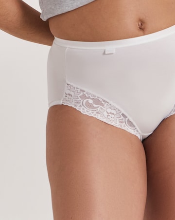 Sloggi 2Pack Romance Maxi Knickers White