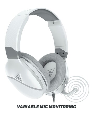 Turtle Beach Recon 200 Gen 2 Multi Platform Wired Gaming Headset - White