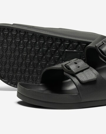 Only Cristy Slip On Double Strap With Buckle Sandals Standard Fit