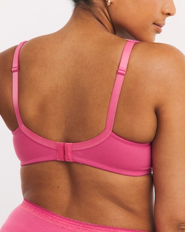 Pretty Secrets 2 Pack Jane Full Cup Wired Bras C-J - Graphite/Pink