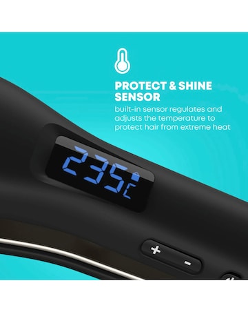 Revamp Progloss Hydro Shield X Shine Ceramic Hair Straightener