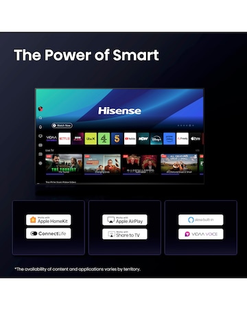 Hisense 65A85QTUK 65in OLED 4K Ultra HD HDR Smart TV