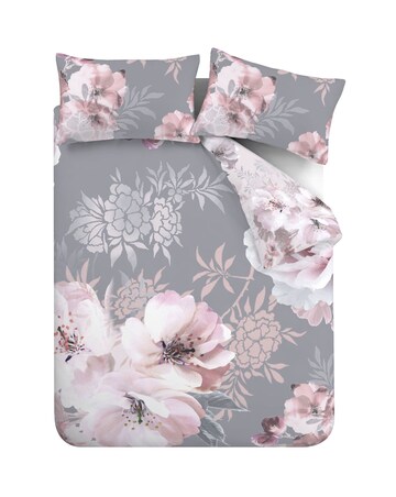 Catherine Lansfield Dramatic Floral Duvet Cover Set